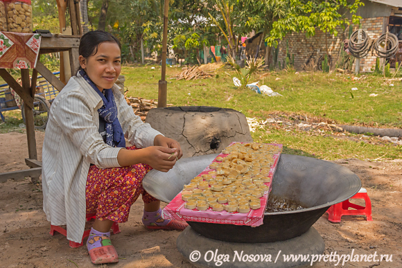 продавщица сахара, Камбоджа