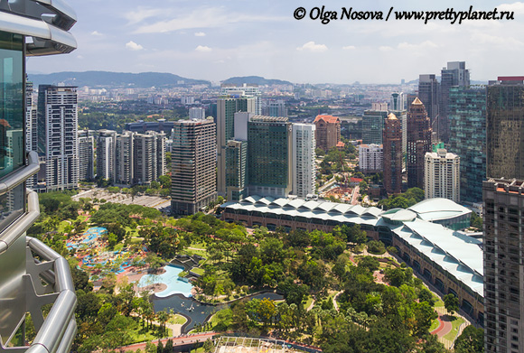 Город с высоты, Куала-Лумпур, Малайзия