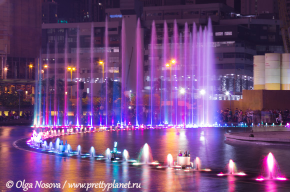 Разноцветные фонтаны, Малайзия