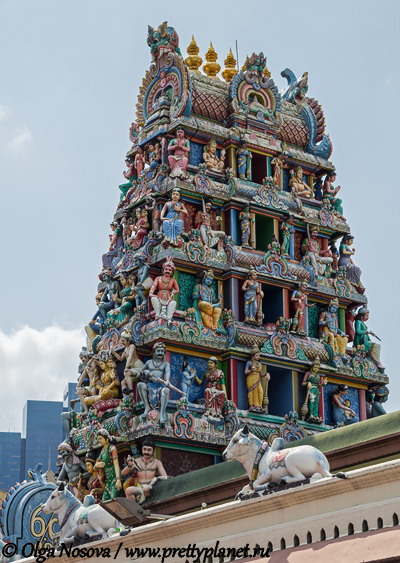 индуистский храм Сингапур